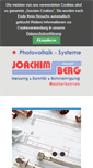 Mobile Screenshot of joachim-berg-gmbh.de